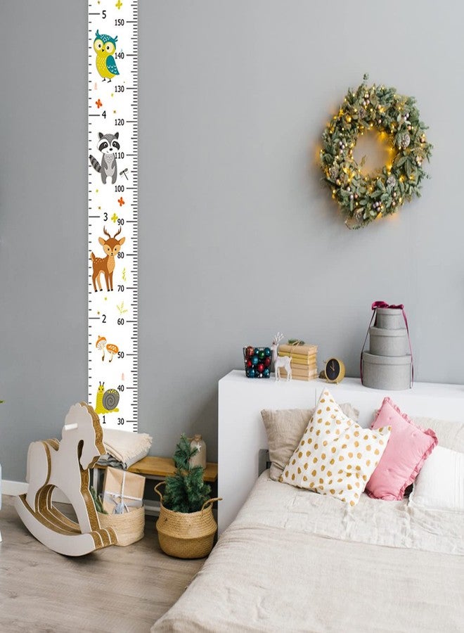 JLNGTHONG Height Chart for Kids, Height Measurement for Wall with Animal Style Child Height Measure Wall Chart Bedroom Nursery Wall Decoration - Image 4